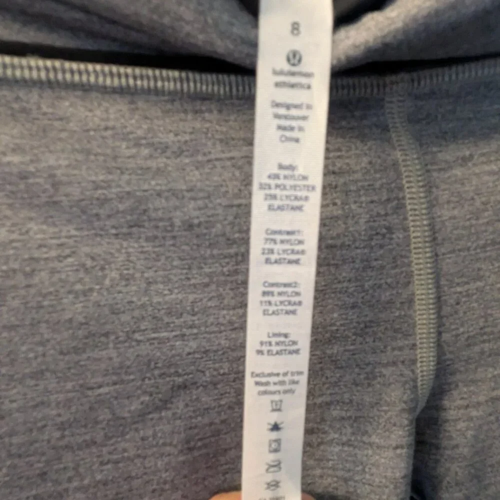 Lululemon Pace Rival Cropped Leggings | Size 8 - Picture 5 of 8